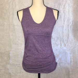 Razor Back Tank-top Fitted Gathered Sides Medium